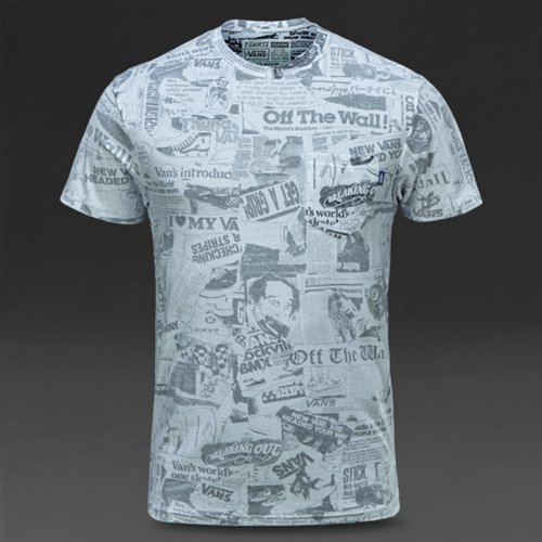 Vans Register T-Shirt Checkered Past for Men